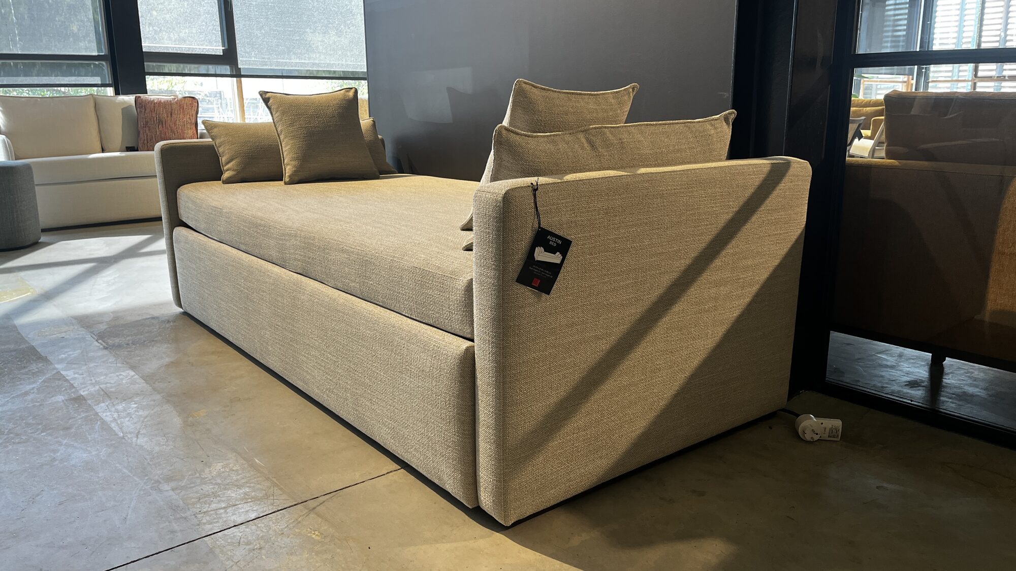 Austin sofa bed in Kelly/11 – Marie’s Corner ex-display at MC Circle