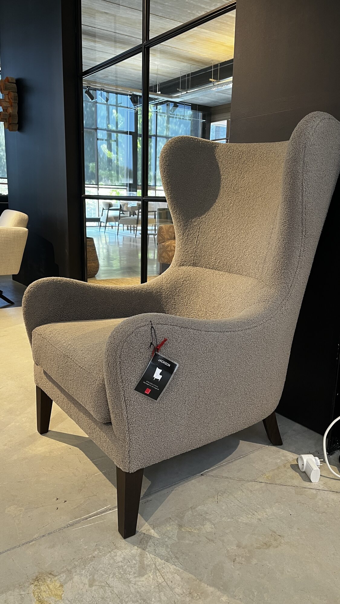 Jackson armchair in Pearl/75 – Marie’s Corner ex-display at MC Circle