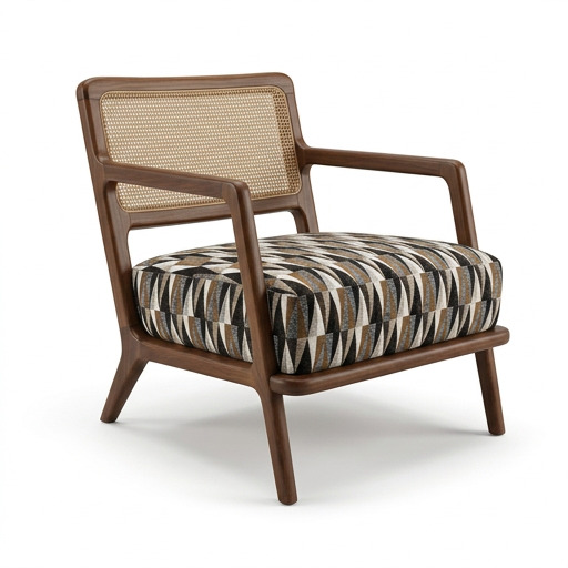 Ashton walnut armchair in Peak/79 – Marie’s Corner ex-display at MC Circle