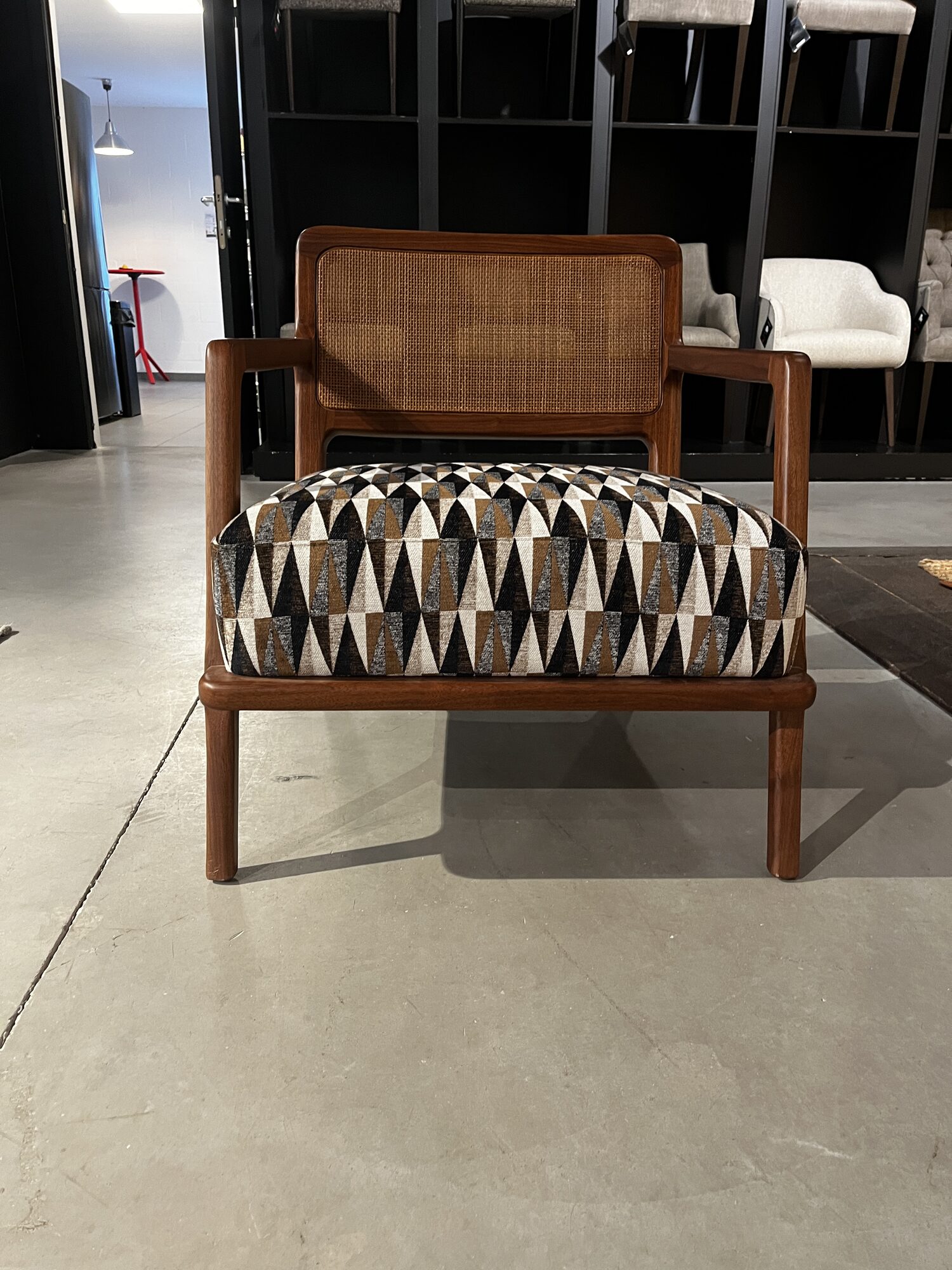Ashton walnut armchair in Peak/79 – Marie’s Corner ex-display at MC Circle