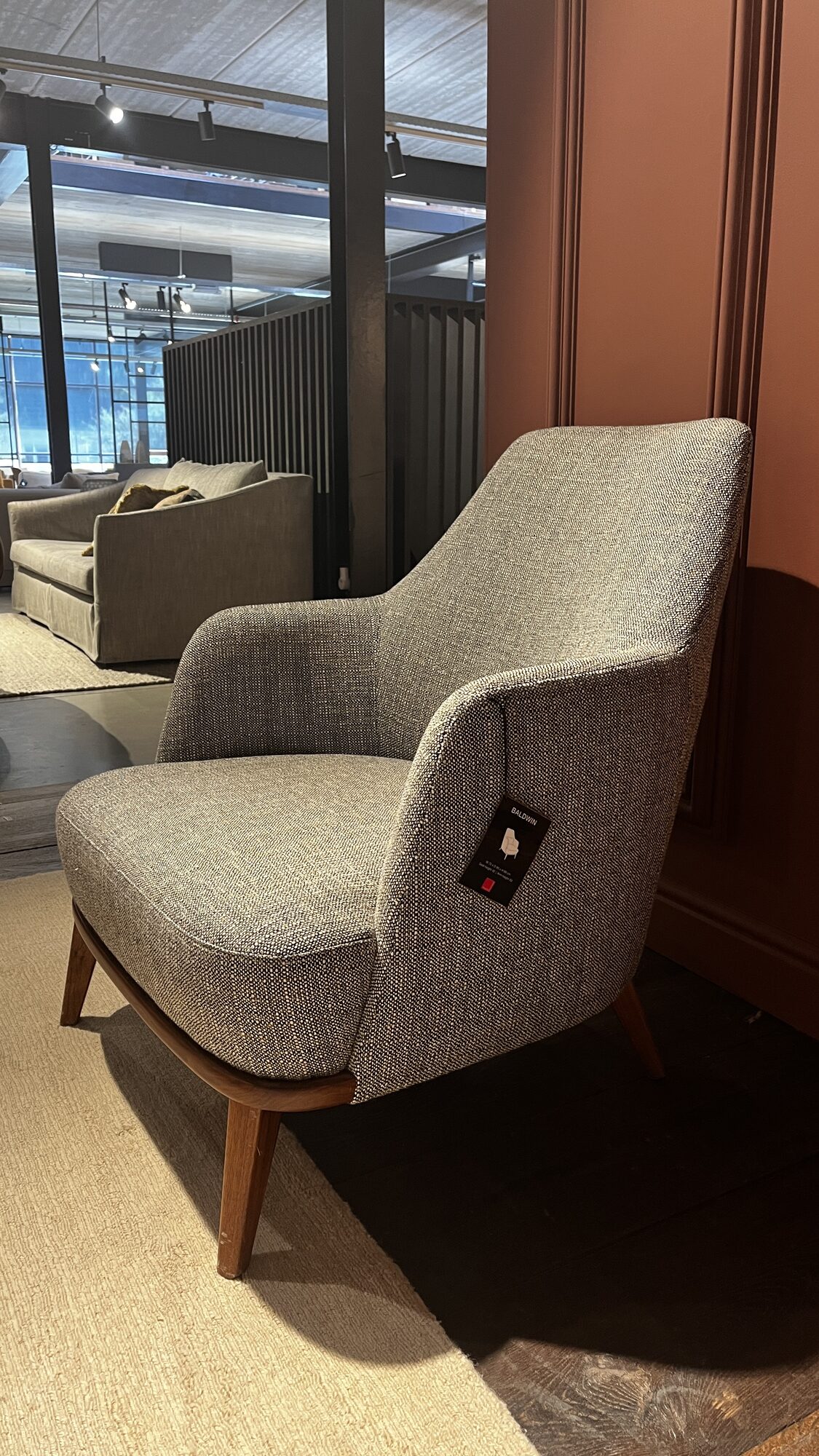 Baldwin armchair in Edwards/89 – Marie’s Corner ex-display at MC Circle