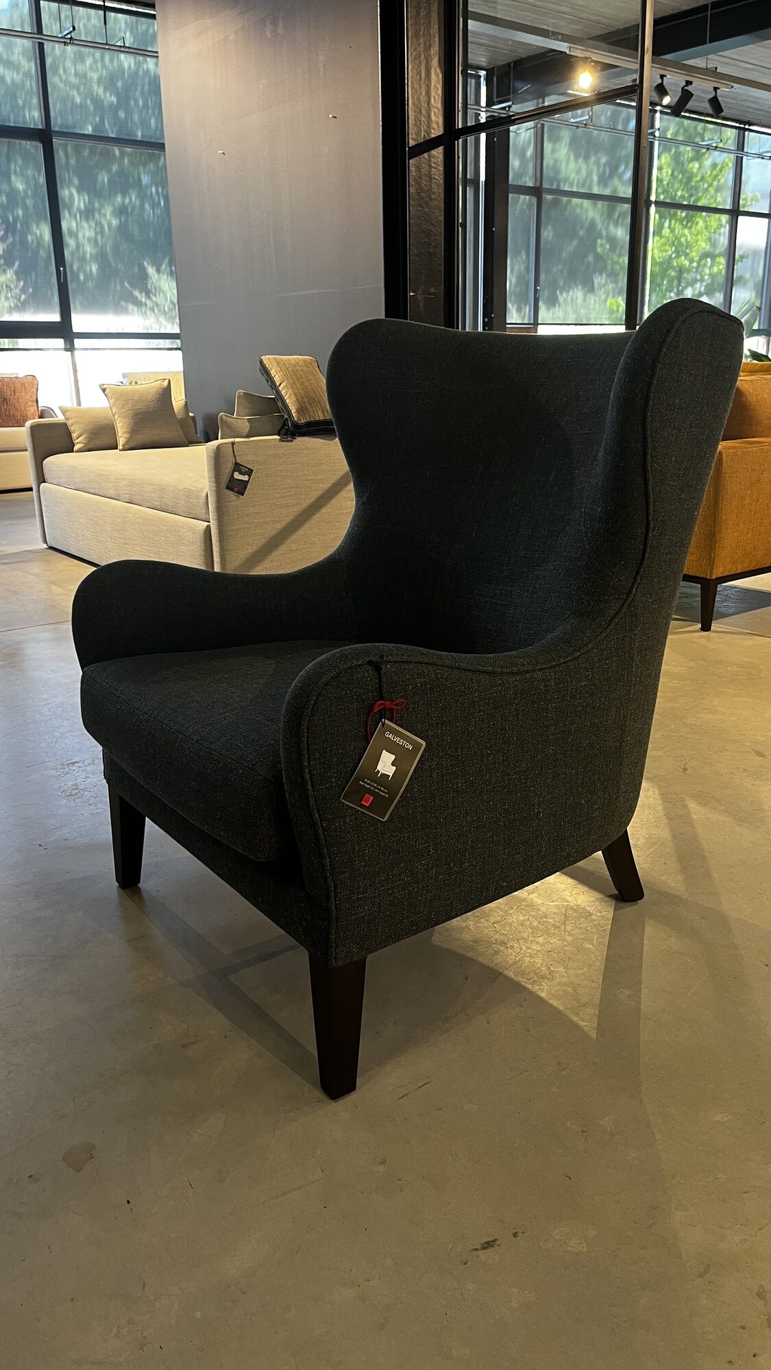 Galveston armchair in Kelly/58 – Marie’s Corner ex-display at MC Circle